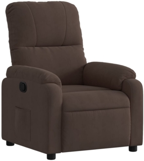 vidaXL Relaxsessel Braun Mikrofasergewebe 373448