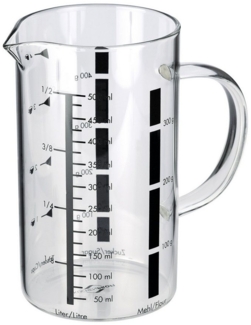 Messbecher 500 ml, Glas