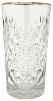 Libbey Longdrinkglas Hobstar Goldrand 826562