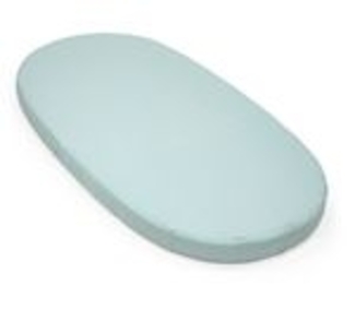 Stokke® Sleepi™ V3 Bett Spannbettlaken Dots Sage Blau