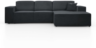 Beautysofa Ecksofa PEDRO, Breite: 267cm, viele Farbvarianten