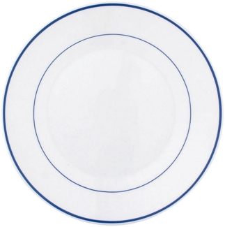 Arcoroc Geschirr-Set, Geschirr-Set Arcoroc Rest. F/azul Nachtisch zweifarbig Glas 19,5 cm