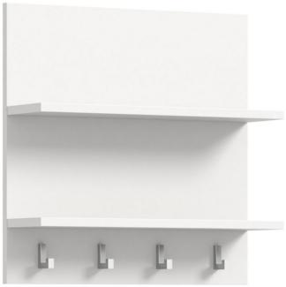 Paneel (B/H/T: 52x52x15 cm) in weiß hochglanz