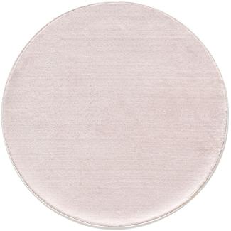 Waschbarer Teppich Camilla rund - 120 cm Durchmesser - Beige