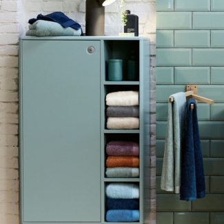 TOM TAILOR HOME Gästehandtuch Gästehandtuch COLOR BATH, Frottier (6-St)
