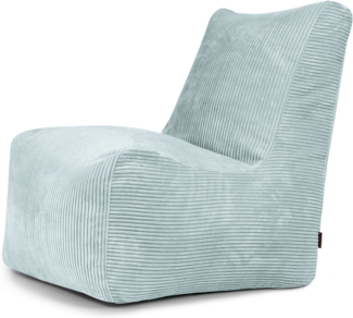 Sitzsack ‘Seat‘, Bezugstoff - Waves, 100% Polyester, Mint, 85x105x80 cm cm.