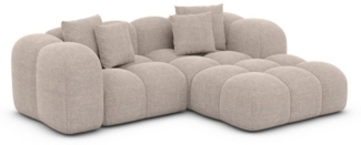 Sofa Dreams Ecksofa Polster Sofa Modern Ottomane Eck Couch Lounge Formentera L Form Mini, Loungesofa