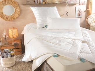 f.a.n. 'Tencel' Ganzjahres-Bettdecke, African Cotton 19 natur, 155 x 220 cm