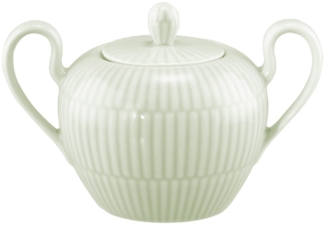 Seltmann Weiden Amina Zuckerdose mit Griffen 230 ml - Seladon