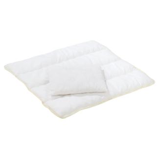 Alvi Diolensteppbett mit Kissen 80x80 cm