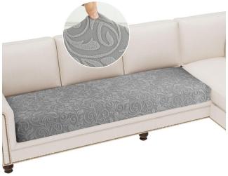 BTTO Sofahusse Stretch Floral Sofa Sitzkissenbezug Sofabezug,Spandex Sofasitzbezug, Retro Couchbezug Sofa Überzug