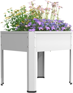 VCM Blumentöpfe Balora 921110 Weiß H. 45 x B. 50 x. T. 40 cm