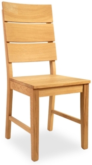 Moebel-Eins Esszimmerstuhl RINA Esstischstuhl, Material Massivholz, Eiche, RINA Esstischstuhl, Material Massivholz, Eiche