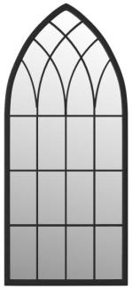 vidaXL Spiegel Schwarz 70x30 cm Eisen für den Innenbereich 3093514