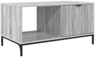 vidaXL Couchtisch Grau Sonoma 90 x 49 x 46 cm Holzwerkstoff 883450