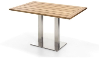 Bistro Bistrotisch braun Teak