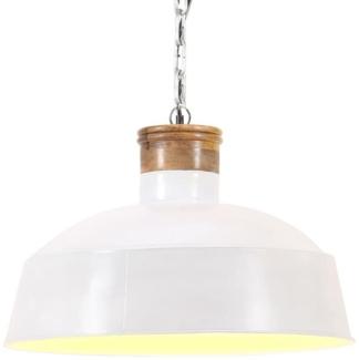 vidaXL Hängelampe Industriestil 58 cm Weiß E27 320832