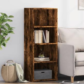 vidaXL Highboard Räuchereiche 45x41x124 cm Holzwerkstoff 846394