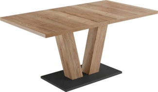 NIEHOFF SITZMÖBEL Esstisch Multi Decor, Synchronauszug, 2 Einlegeplatten, Höhe 76