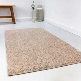 Esprit Hochflor-Teppich Swagger Shag ESP-8866, rechteckig, Höhe: 30 mm, Wohnzimmer, Schlafzimmer, uni, waschbar, Antirutsch, gekettelt