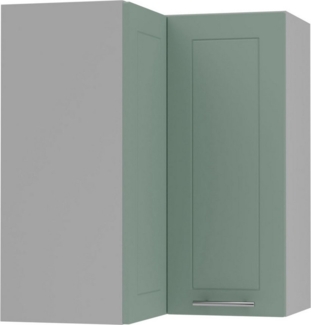 Eck-Hängeschrank KVANTUM 2-türig 60x60cm Korpus- & Frontfarbe wählbar (Q-W12/60)