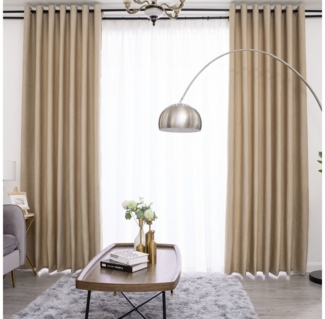 BYSURE Gardine, (2 St), Verdunkelungsvorhänge