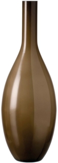 LEONARDO Dekovase Vase BEAUTY, beige (1 St), Höhe ca. 50 cm, handgefertigt