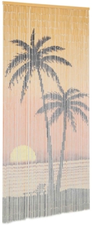 vidaXL Insektenschutz Türvorhang Bambus 90 x 200 cm 45736