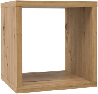 FORTE Mauro Regal, Holzwerkstoff, Braun, 39,5 x 39,7 x 32,9 cm