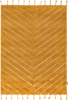 Morgenland Wollteppich - Tuscan Sun - rechteckig - 230x160 - Gold