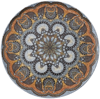 Arthur Krupp Teller flach 32 cm Mandala B