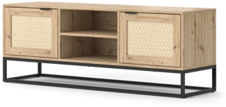Lowboard Natal Sonoma 140 x 52.5 cm mit 2 Türen Vicco