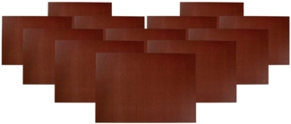 Ritzenhoff & Breker Lido Tischset 43 x 30 cm 12er Set - braun