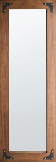 Wandspiegel BLOSVILLE 58 cm 164 cm Tannenholz Braun