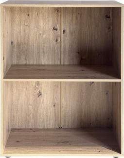 HTI-Living Mehrzweckregal Standregal Nina mit 2 Fächern Artisaneiche, Stück 1-tlg.