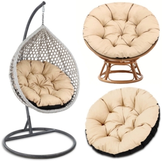 Amazinggirl Sitzkissen Papasansessel Kissen 100 cm Sitzkissen Outdoor - Hängesessel