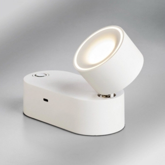 Lupia Licht LED Tischleuchte Bloc, Touchdimmer, LED fest integriert, Warmweiß, Akkuleuchte