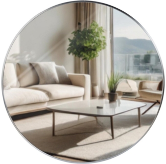 TPFLiving Spiegel Mirava (Großzügiger Spiegel mit starker Raumwirkung, Ideal als Statement-Piece über Sideboards), Erweitert optisch kleine Räume deutlich