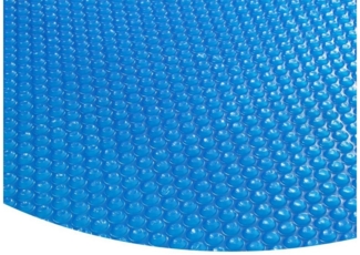 Zelsius Solarabdeckplane Solarfolie, rund, Ø 3,6 m, blau, 400µ, Poolabdeckung, Folie