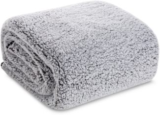 Wohndecke KOALA Gesteppte Sofadecke Wohndecke Tagesdecke Bettüberwurf Kuscheldecke stahl weiß 200x220 cm