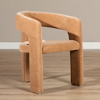 Bronx71 Esszimmerstuhl Bibi Chenille terrakotta