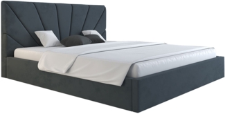 AX LIVING Bett 180x200 Silino III Eleganz Funktionalität vereint JS96