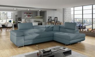 Wohnideebilder Anton Blau Ecksofas & Eckcouches An_52