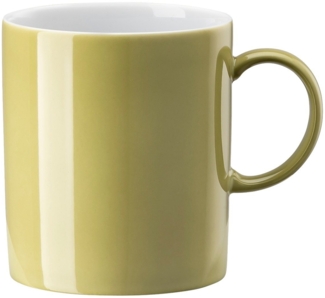 Thomas Sunny Day Becher mit Henkel, Henkeltasse, Porzellan, Avocado Green, 300 ml, 10850-408548-15505