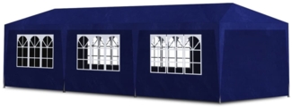 vidaXL Partyzelt 3x9 m Blau 90339
