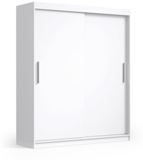 Beautysofa Kleiderschrank KATRINA Breite: 180 cm oder 200 cm, Farbe: Weiß oder Sonoma