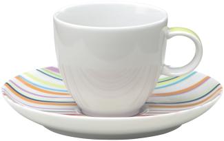 Thomas Porzellan Espresso Mokkatasse 2tlg Sunny Day Sunny Stripes