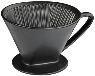 Kaffeefilter Gr. 4 schwarz matt