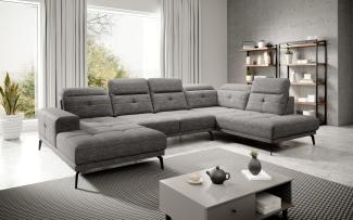 Wohnideebilder Bretan Grau Ecksofas & Eckcouches CO-BRE-RT-130MAR