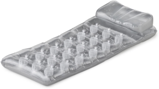 Intex Luftmatratze, Vinyl silber, 188x71 cm